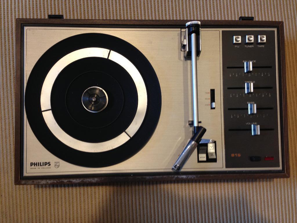 Platenspeler Philips Vintage, Ophalen of Verzenden, Audio en Video