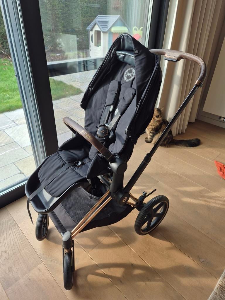 Cybex priam rose gold met deep black zitje, Enlèvement