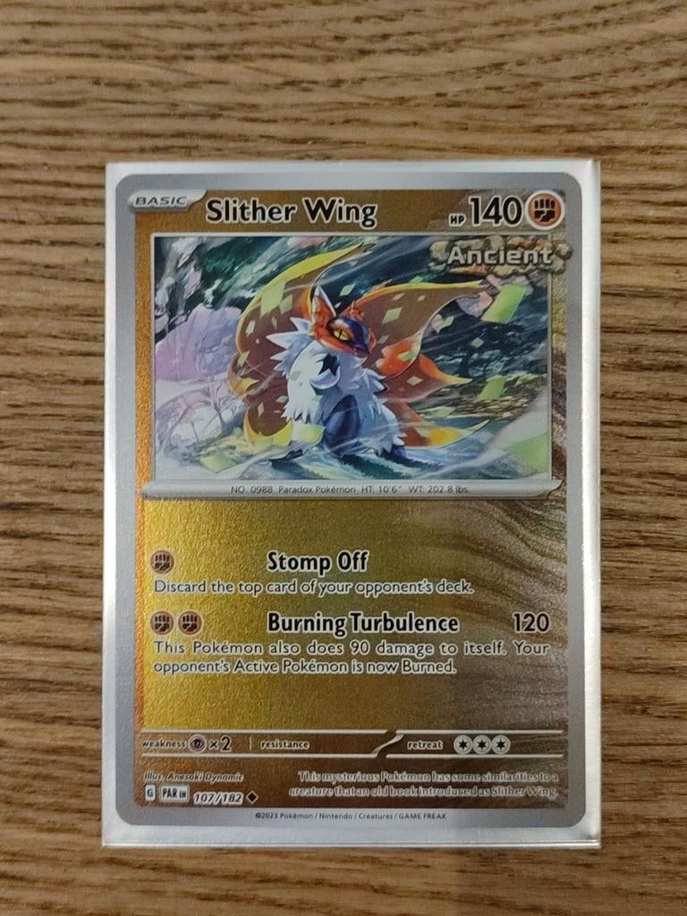 Slither wing 107/182, Enlèvement, Comme neuf, Cartes en vrac, Foil