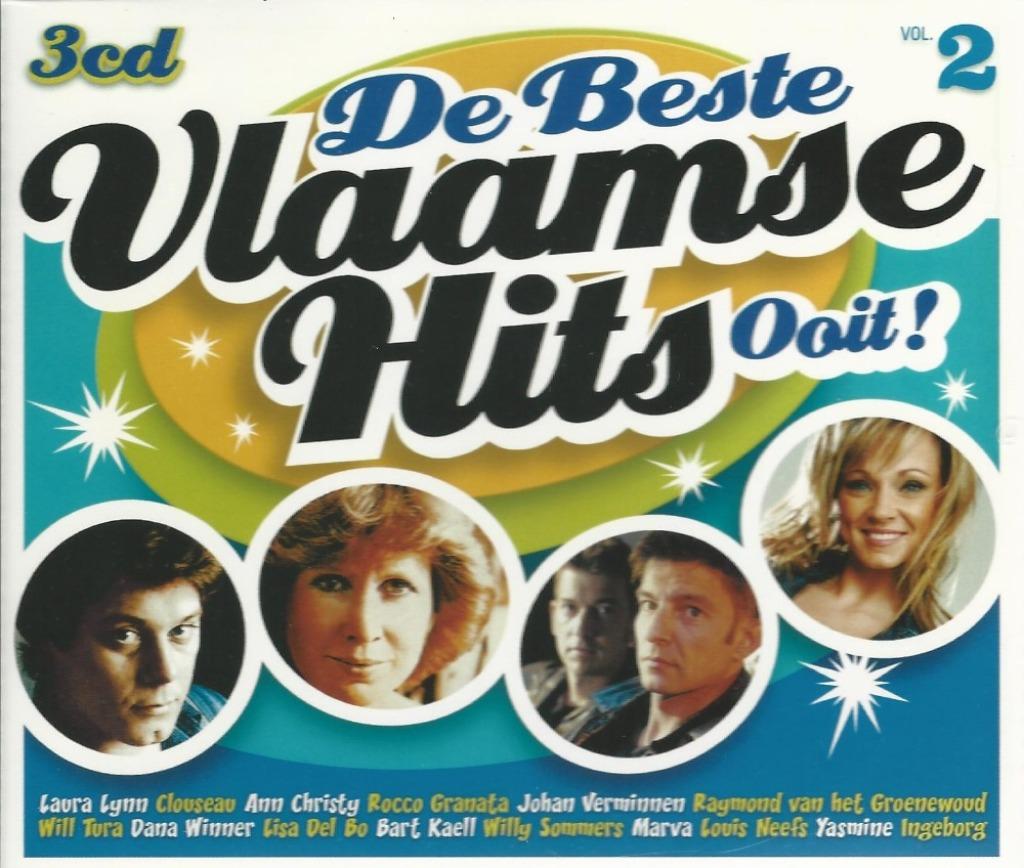 3CD-BOX * DE BESTE VLAAMSE HITS OOIT - Vol. 2, CD & DVD, CD | Néerlandophone, Utilisé, Enlèvement ou Envoi