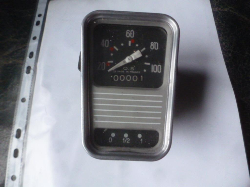 Citroen 2CV: snelheidsmeter + meter: nieuw?, Verzenden, Gebruikt
