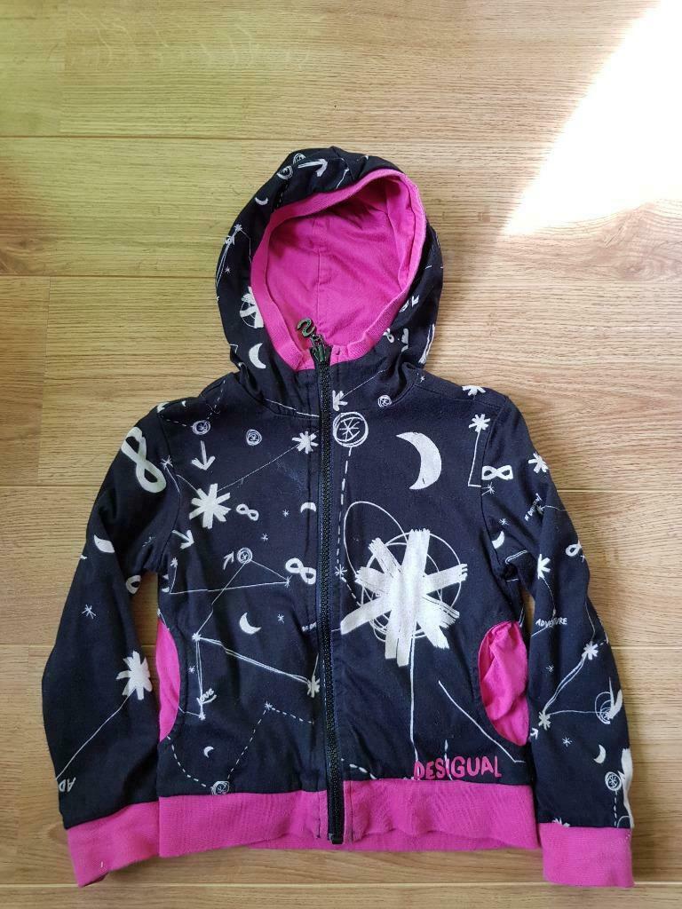 Desigual vest omkeerbaar 98, Gebruikt, Desigual, Meisje, Trui of Vest
