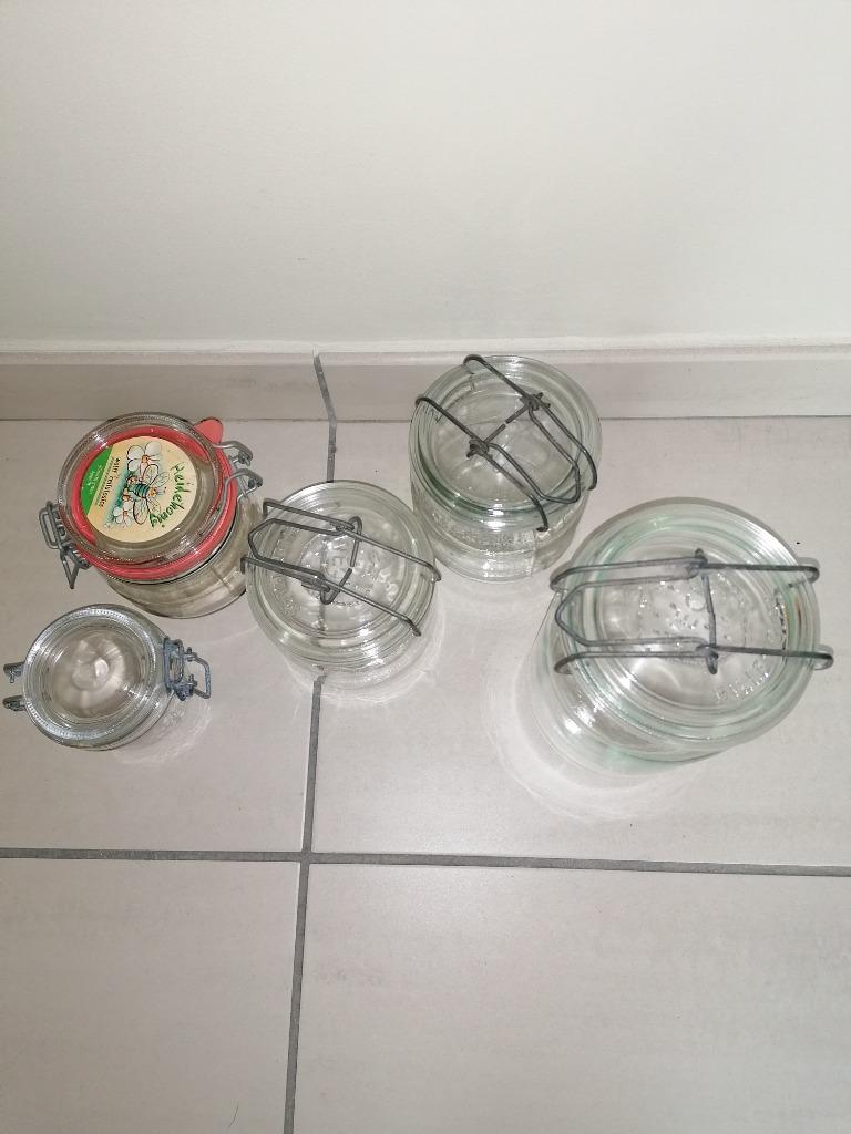 Inmaakpotten, Ophalen, Gebruikt, Glas