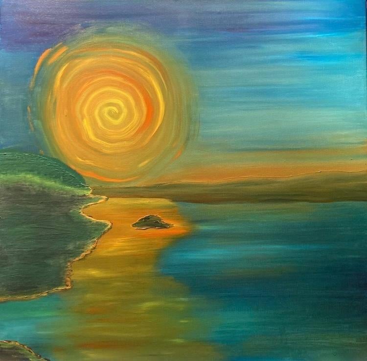 Peinture sur toile cadre tableau schilderij, Enlèvement ou Envoi