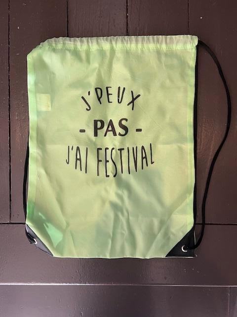 sac à dos vert avec cordon, Enlèvement, Neuf, Adulte unisexe