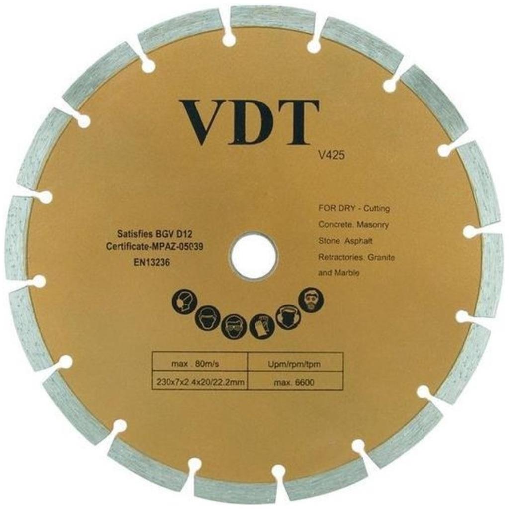 Meule diamantée 230mm segmentée NOUVEAU, Enlèvement ou Envoi