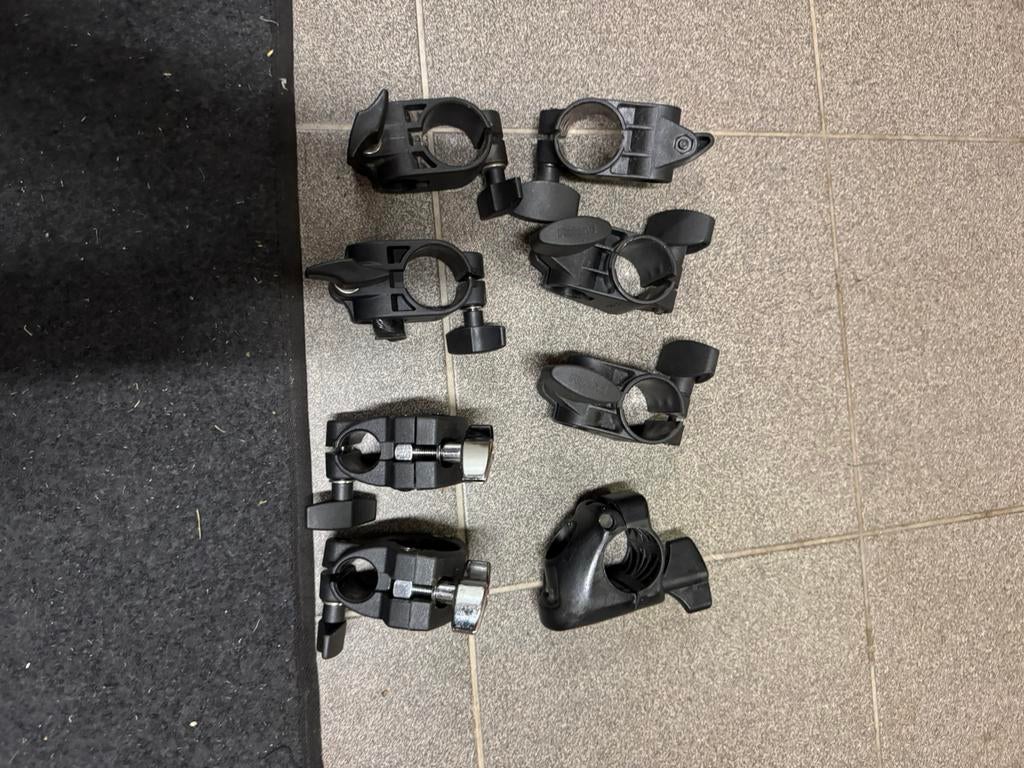 Roland e-drums, rack-clamps, Muziek en Instrumenten, Ophalen of Verzenden, Zo goed als nieuw, Drums of Percussie