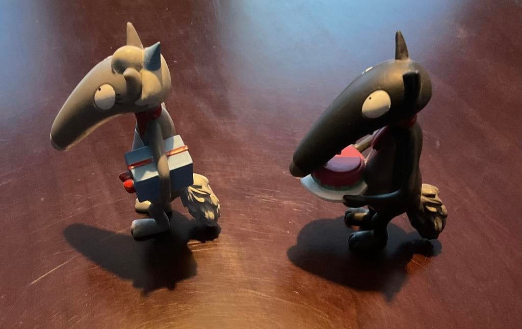 Figurines Louve et Loup Anniversaire, Ophalen, Zo goed als nieuw