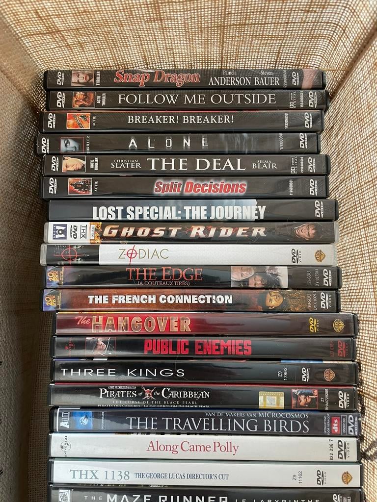 90 diverse dvd voor jong en oud - Alle genres - KOOPJE, Ophalen, Zo goed als nieuw