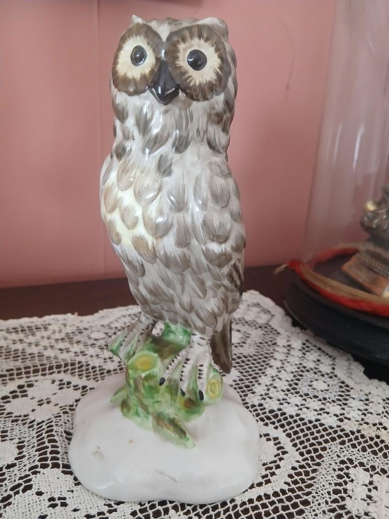 Hibou en porcelaine italienne, Enlèvement ou Envoi