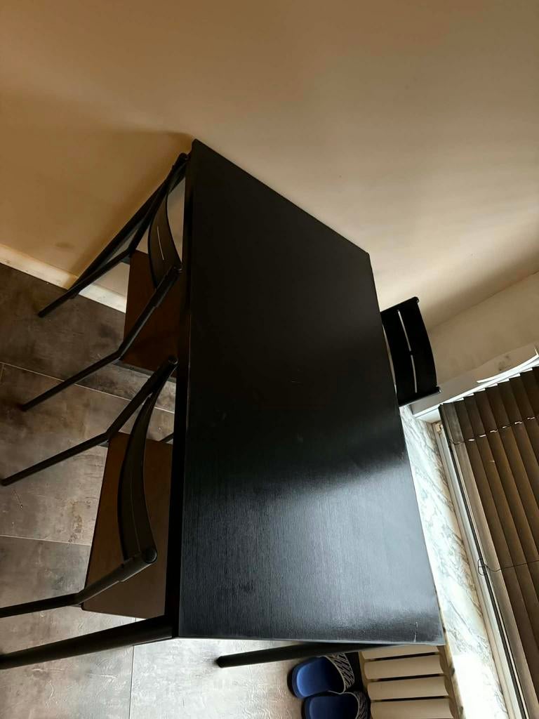 Tafel met 3 stoelen, Ophalen, Gebruikt