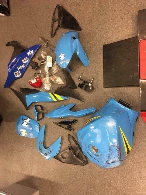 onderdelen voor Suzuki gsxr 1000 bj 2009-2017, Enlèvement, Utilisé