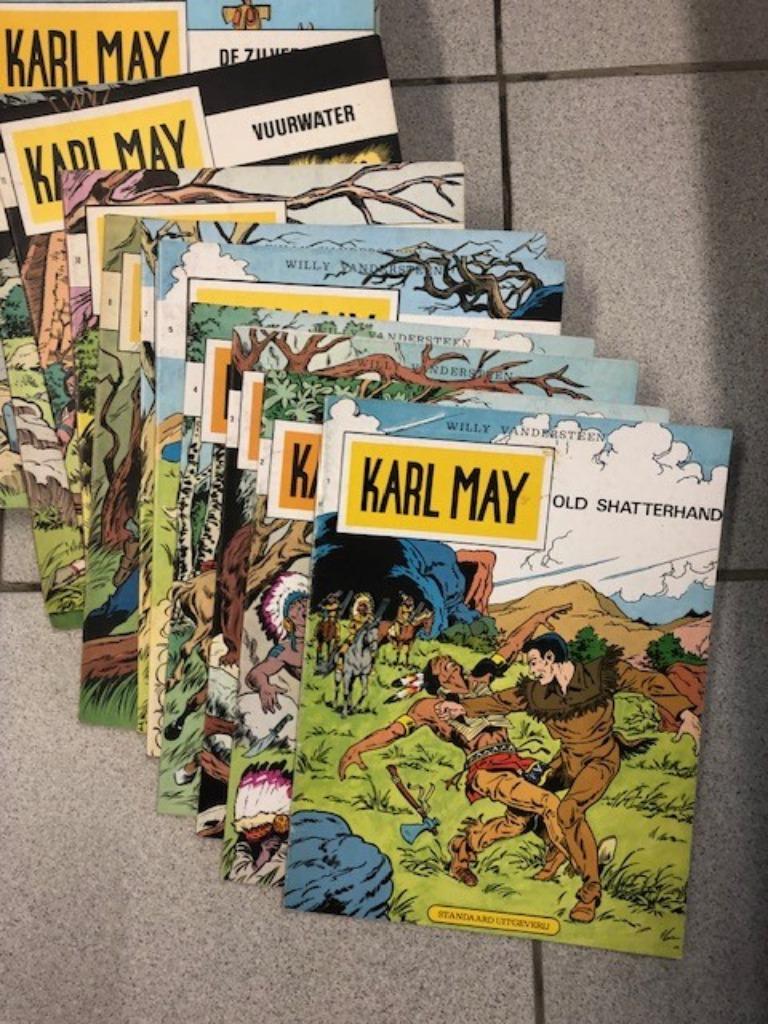 KARL MAY STRIPS, Meerdere stripboeken, Ophalen, Gelezen