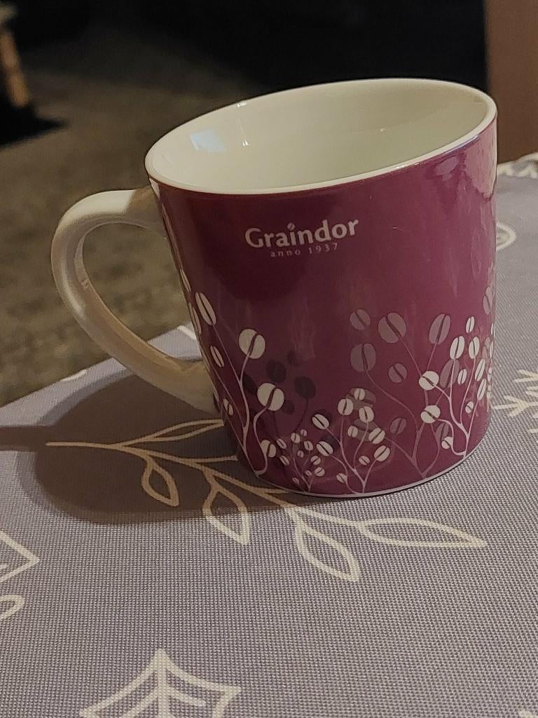 koffietas / Graindor, Maison & Meubles, Cuisine | Vaisselle, Comme neuf, Tasse(s) et/ou soucoupe(s), Enlèvement ou Envoi