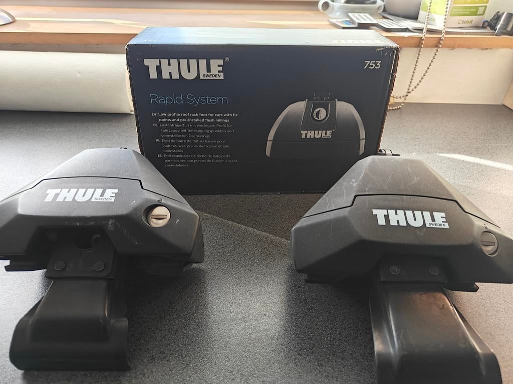 Kit de système rapide Thule 753, Enlèvement