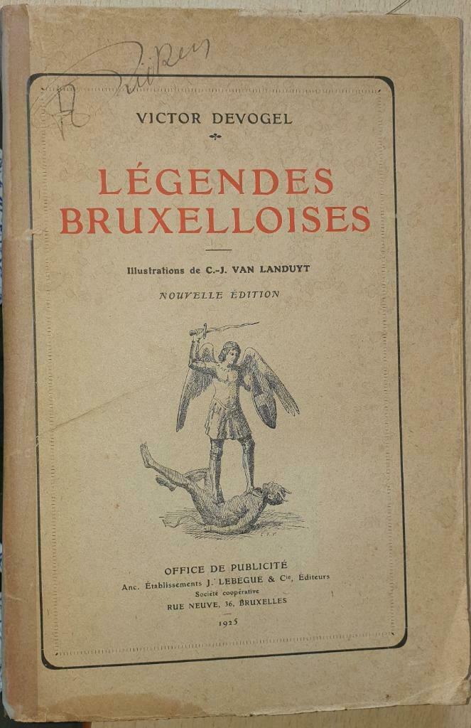 Legendes Bruxelloises, Livres, Contes & Fables, Utilisé, Enlèvement ou Envoi