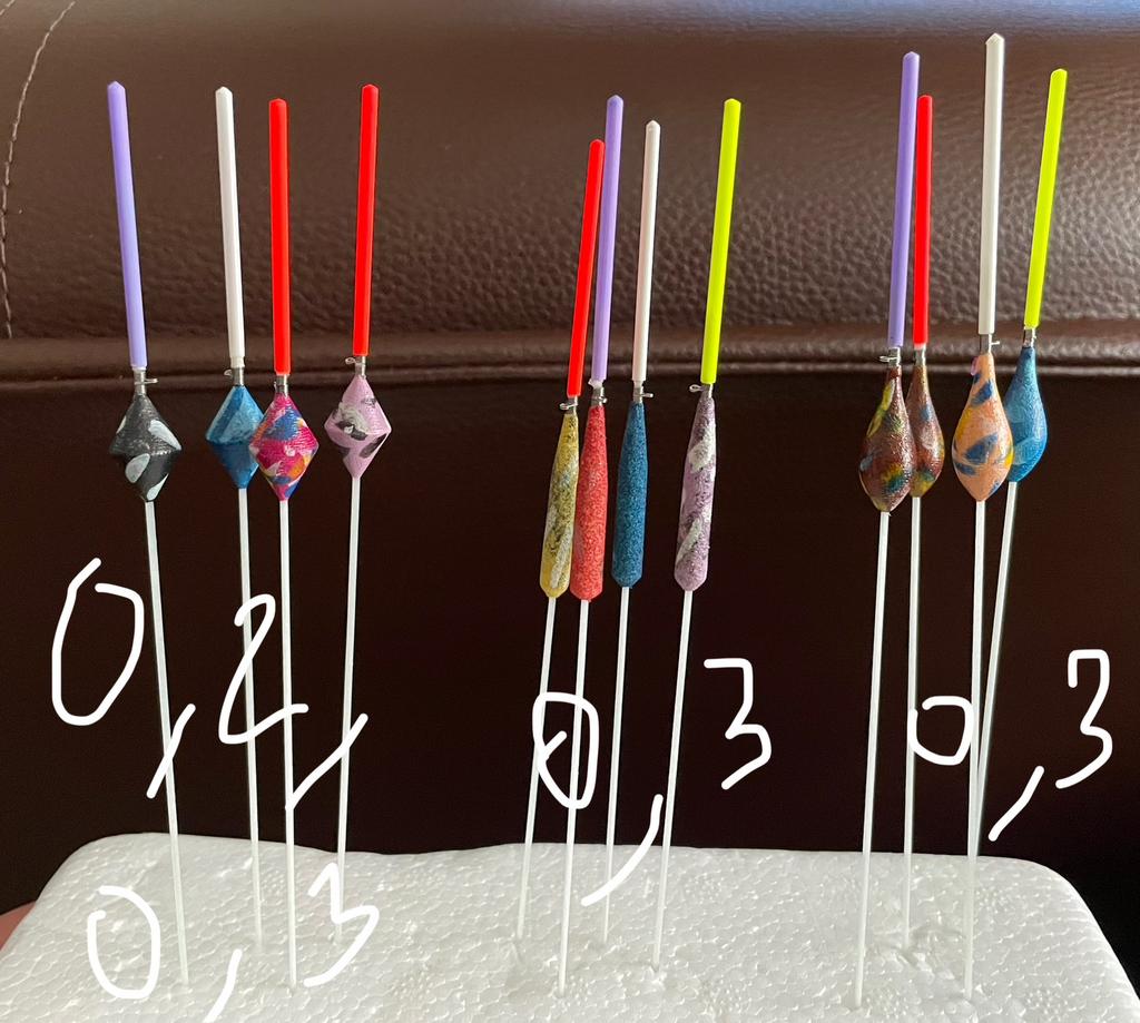 Flotteurs de pêche antenne interchangeables, Enlèvement ou Envoi, Neuf