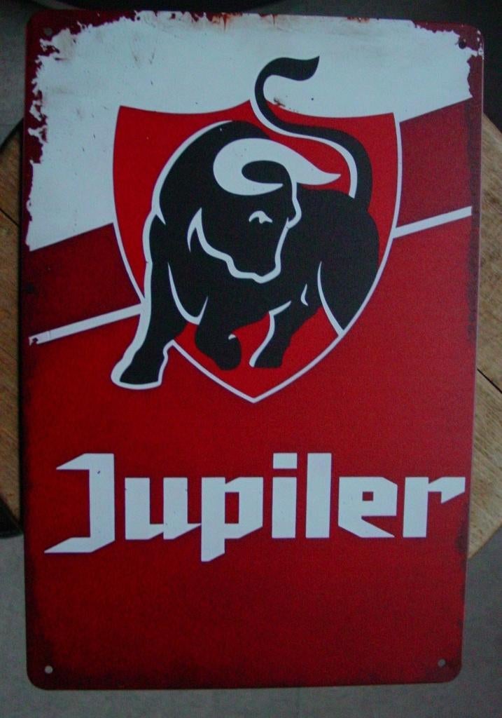 JUPILER REKLAME METAAL, Verzamelen, Ophalen of Verzenden, Jupiler