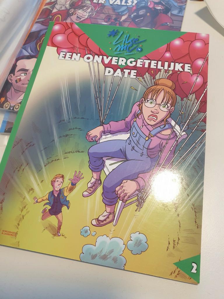 Een onvergetelijke date # LIKEME STRIP NR 2 # LIKE ME, Enlèvement ou Envoi, Comme neuf