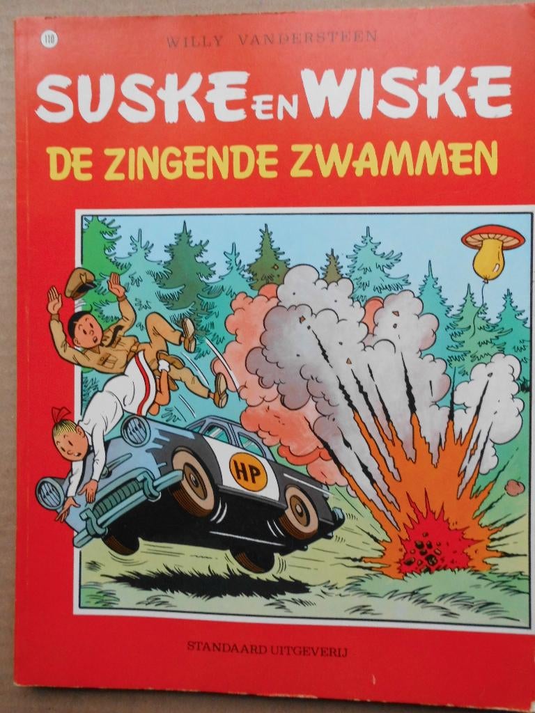 Suske en Wiske - De zingende zwammen, Enlèvement ou Envoi, Willy Vandersteen, Une BD, Utilisé