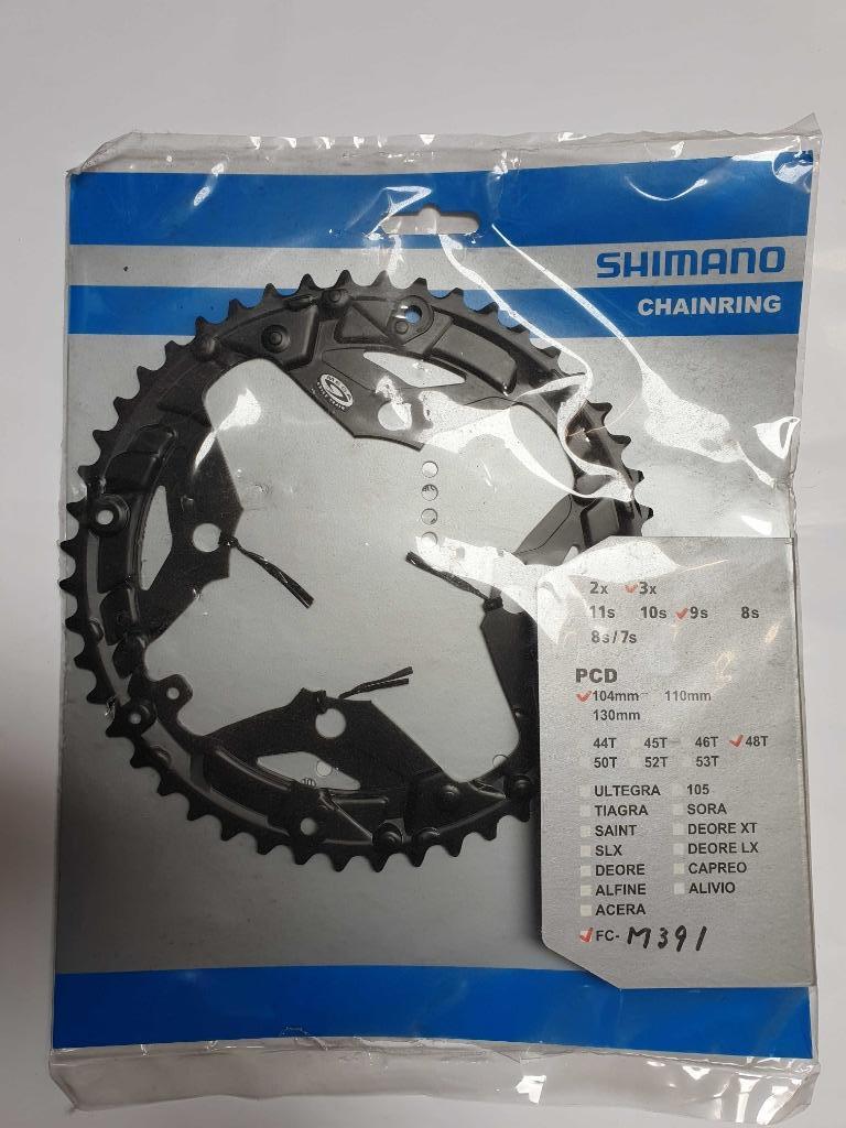 Shimano crank kettingblad, Fietsen en Brommers, Fietsonderdelen, Ophalen, Nieuw, Crankstel of Pedalen, Shimano