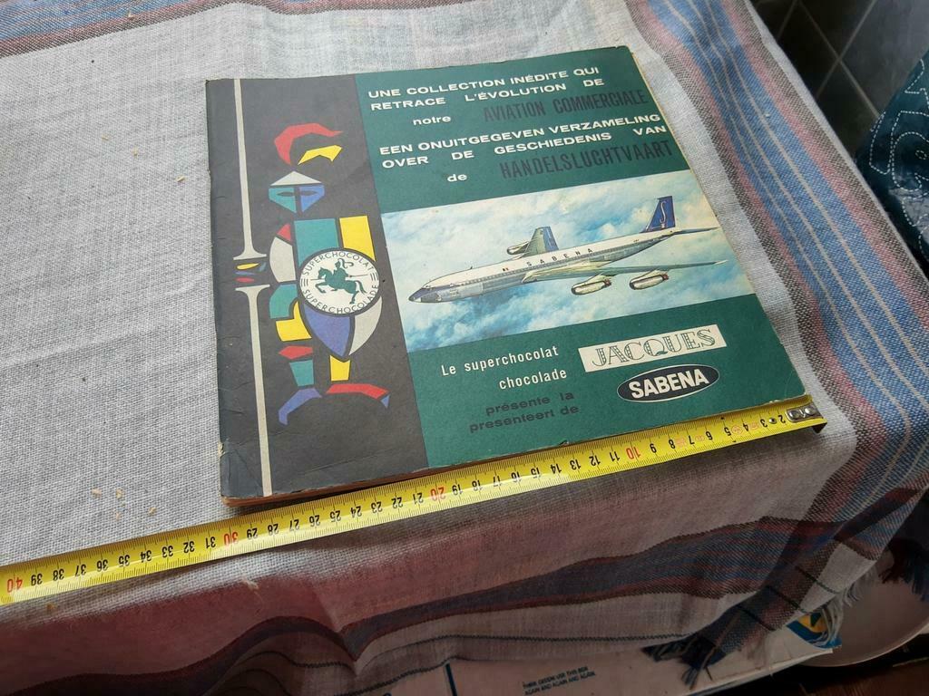 Livre Jacques chocolat - Sabena, Collections, Souvenirs Sabena, Enlèvement ou Envoi