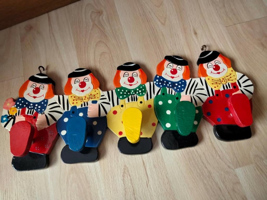 Kapstok clown, Huis en Inrichting, Ophalen of Verzenden, Zo goed als nieuw