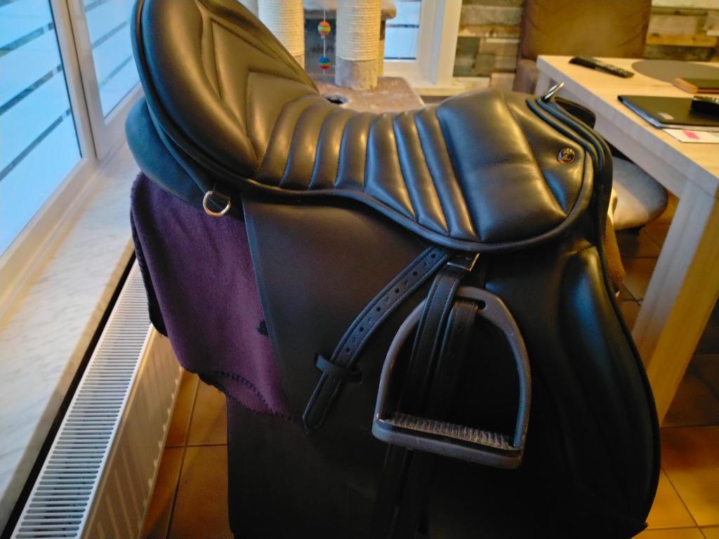 selle ''pays zaldi'' 18 inch, Enlèvement, Utilisé, Récréation