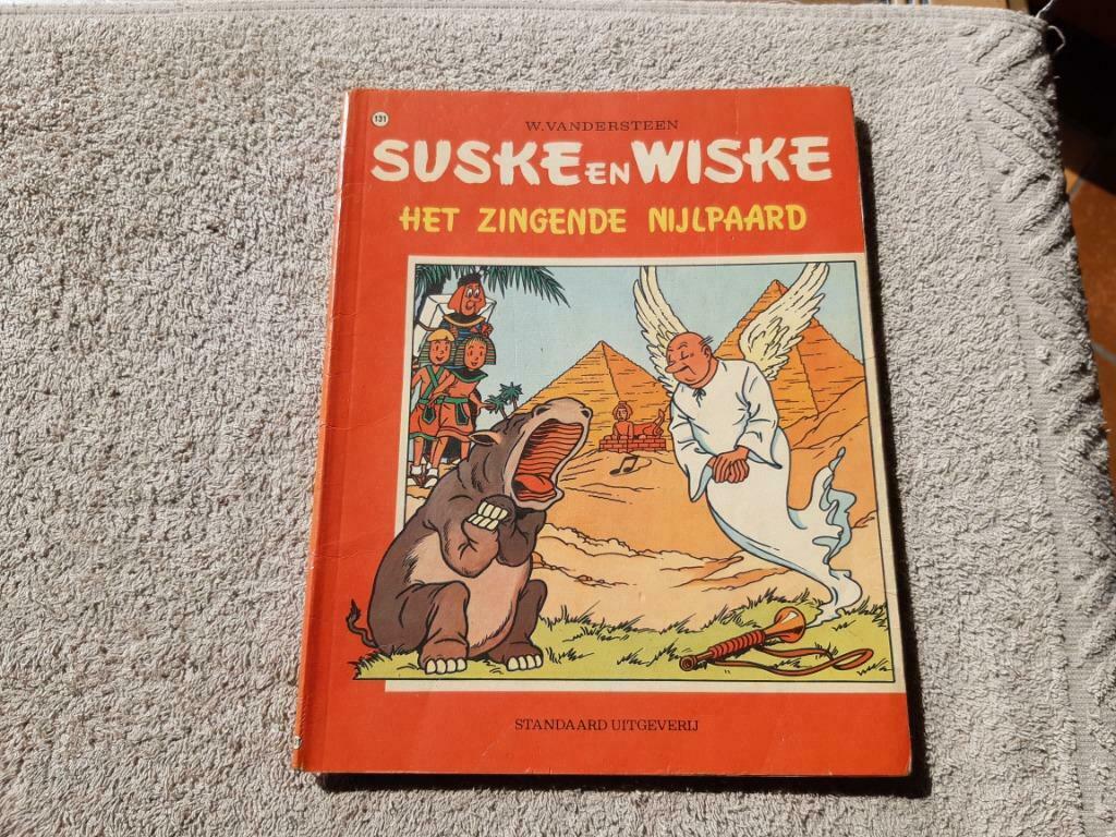 Suske en Wiske.131.Het zingende nijlpaard., Boeken, Eén stripboek, Ophalen of Verzenden, Gelezen