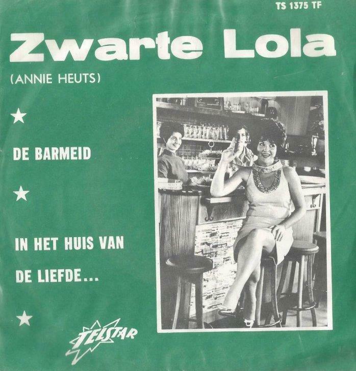 Zwarte Lola – De Barmeid / In het huis van de liefde - Singl, Cd's en Dvd's, Vinyl | Nederlandstalig, Ophalen of Verzenden, Gebruikt