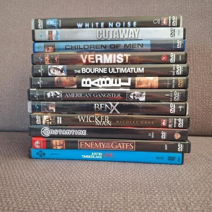 12 verschillende Dvd titels, Ophalen, Gebruikt