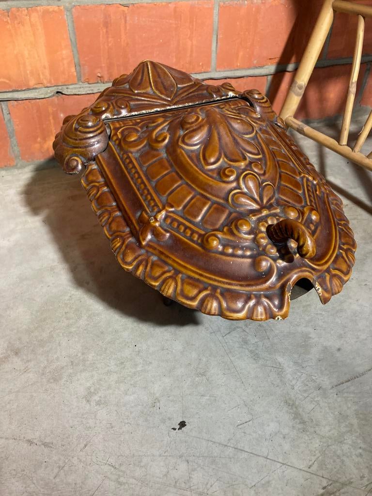 Gietijzeren kolenbak Nestor Martin, Antiek en Kunst, Ophalen