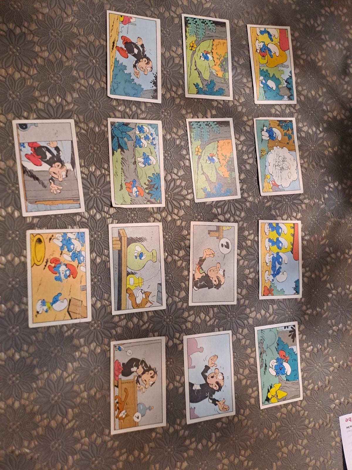 Smurfen kwatta album prentjes, Enlèvement