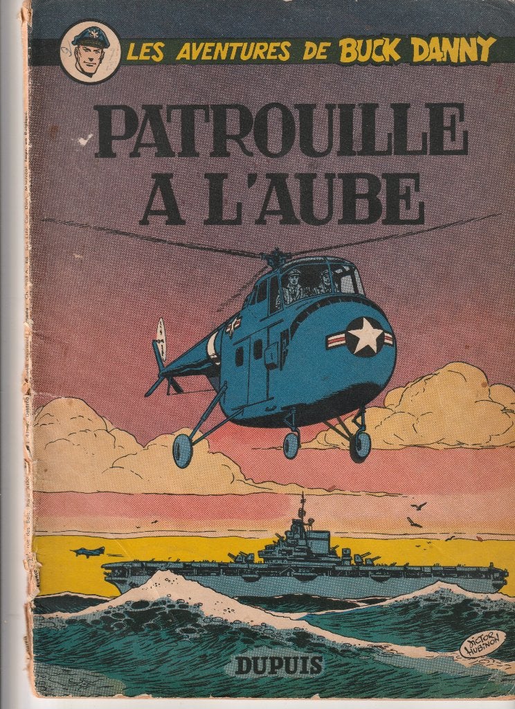 BUCK DANNY BD VOLUME 14 PATROUILLE BIJ DAGERAAD 1955, Boeken, Stripverhalen, Gelezen, Charlier hubinon, Eén stripboek, Ophalen of Verzenden