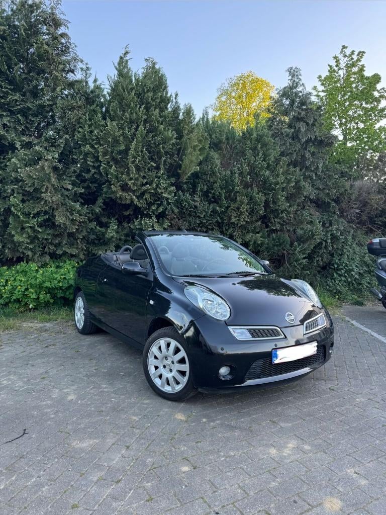 Nissan Micra C+C (Cabriolet) / Full Option / CT vente prêt, Cuir, https://public.car-pass.be/verify/2833-5182-4964, Boîte manuelle