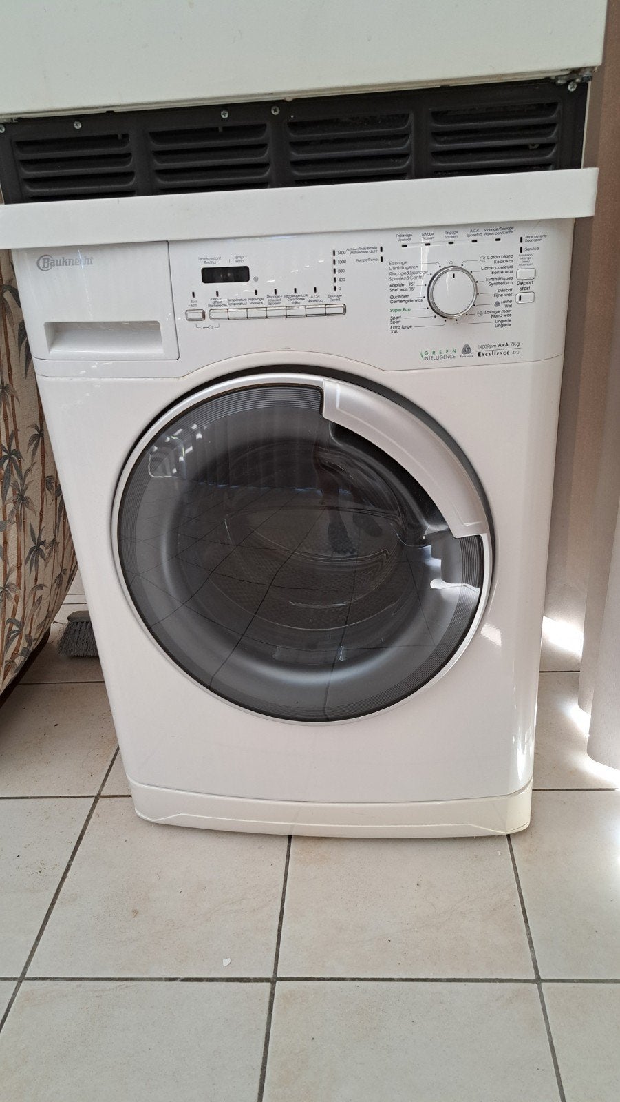wasmachine Bauknecht,, Elektronische apparatuur, Ophalen, Zo goed als nieuw, Voorlader