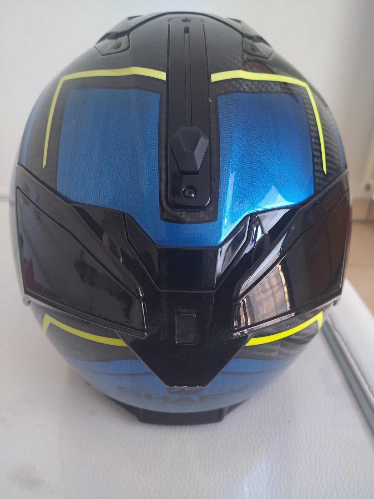 casque shark spartan en full carbon, Motoren, Ophalen, M, Dames, Shark