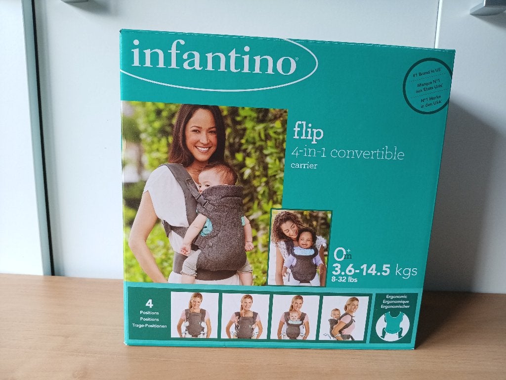 Infantino draagzak - zo goed als nieuw, Autres marques, Porte-bébé, Comme neuf, Enlèvement
