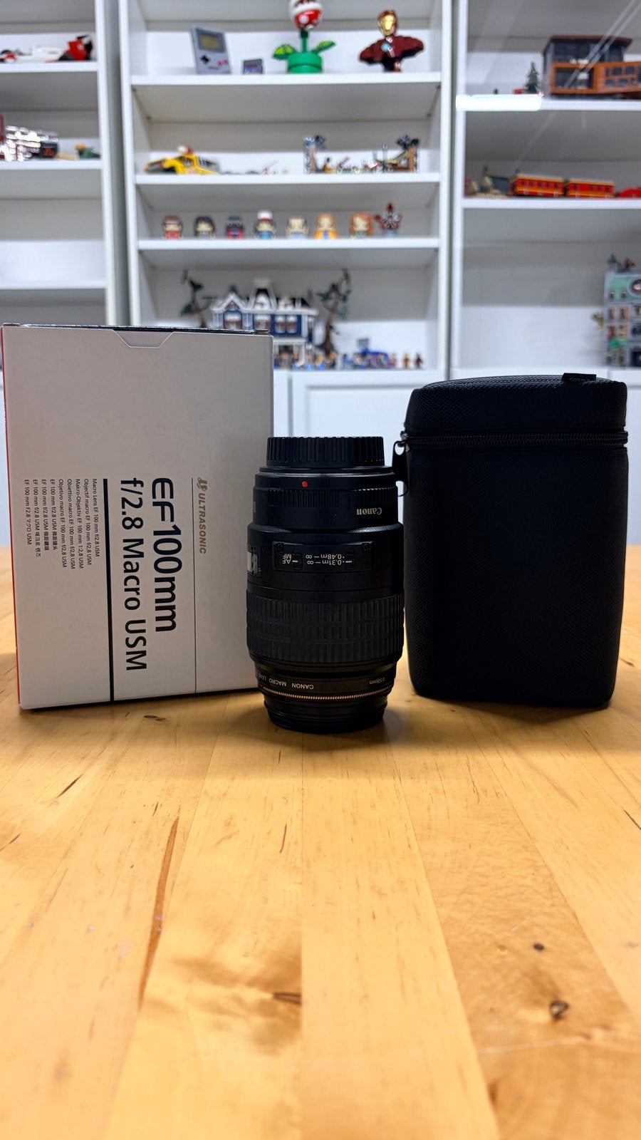 Canon EF 100mm f/2.8L IS USM-macrolens, Ophalen, Zo goed als nieuw, Canon, Canon EF