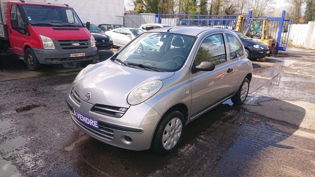 Nissan Micra 1200cc essence 2007 205000km clim GARANTIE, Autos, Argent ou Gris, Achat, Entreprise, Boîte manuelle