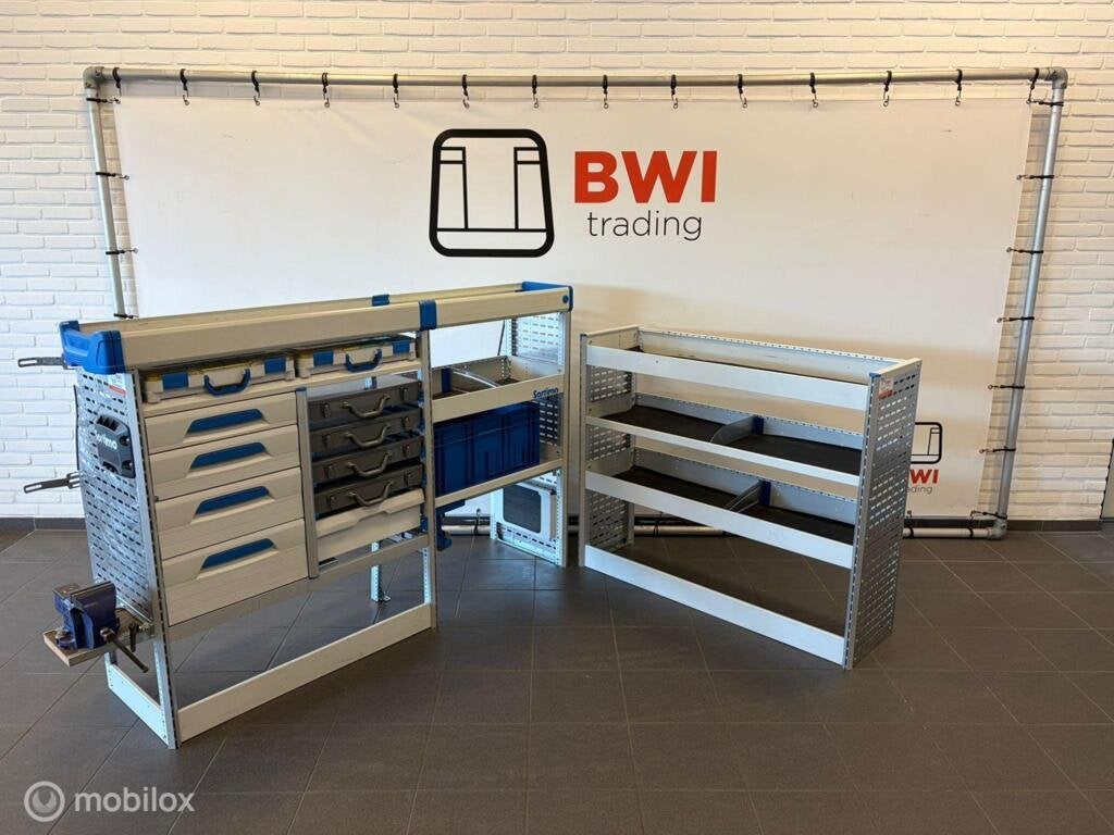 Sortimo set bedrijfswageninrichting L+R complete inrichting, Ophalen of Verzenden