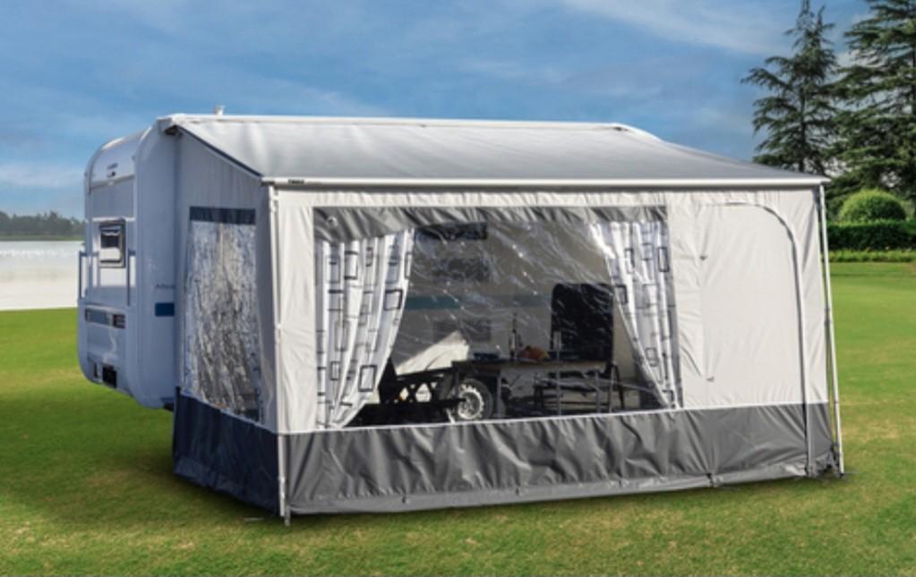 Thule zakluifel luifel voortent compleet in perfecte staat!, Caravans en Kamperen, Voortenten en Luifels, Ophalen, PVC, Thule