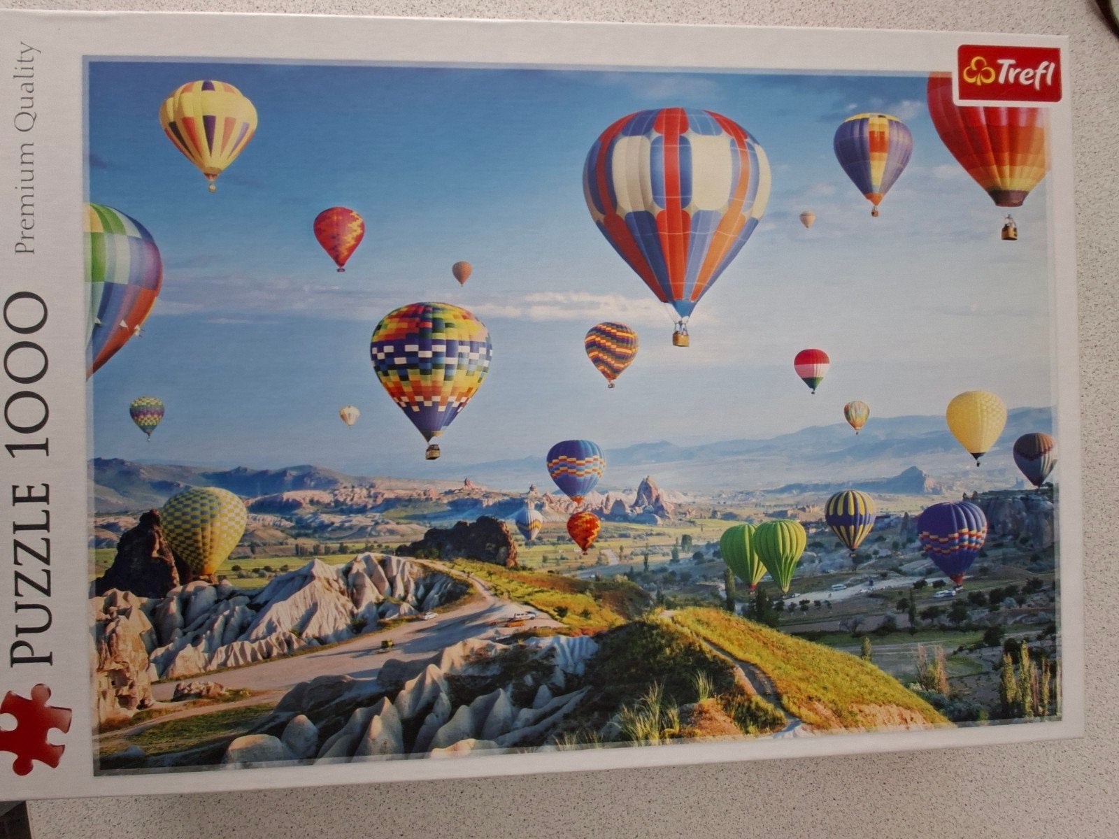 puzzel 1000 stuks, Enlèvement, 500 à 1500 pièces, Comme neuf, Puzzle