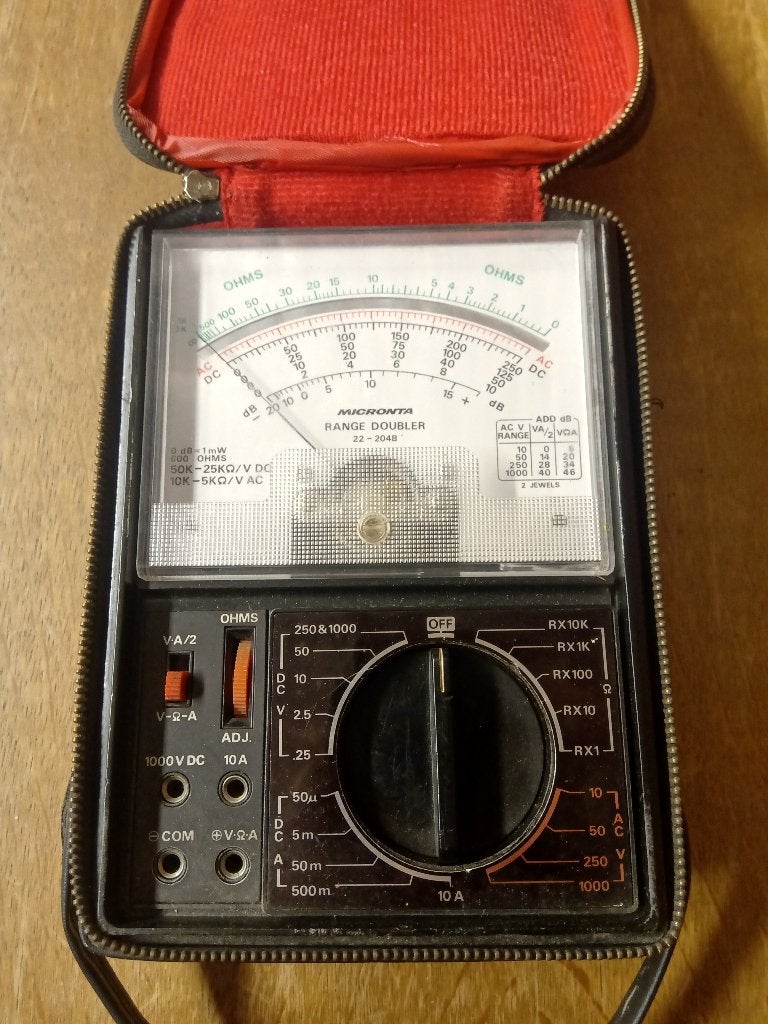 Micronta, Ophalen of Verzenden, Gebruikt, Multimeter
