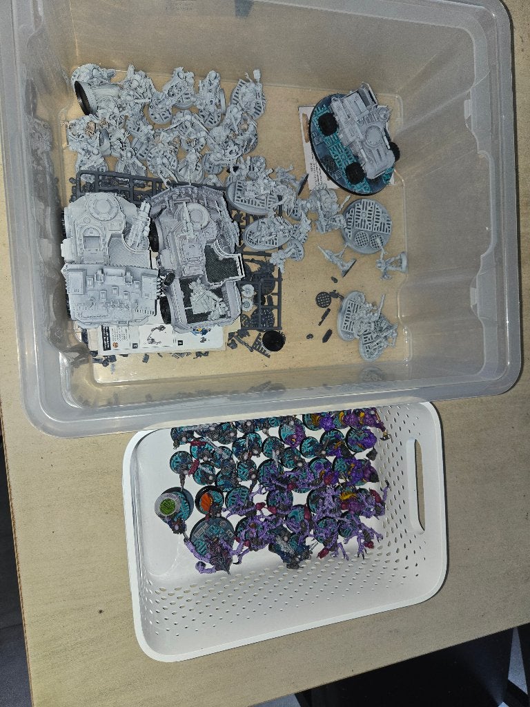 GW - 40K - cutle genestealer - 2000 pts, Enlèvement ou Envoi, Comme neuf, Warhammer 40000, Figurine(s)