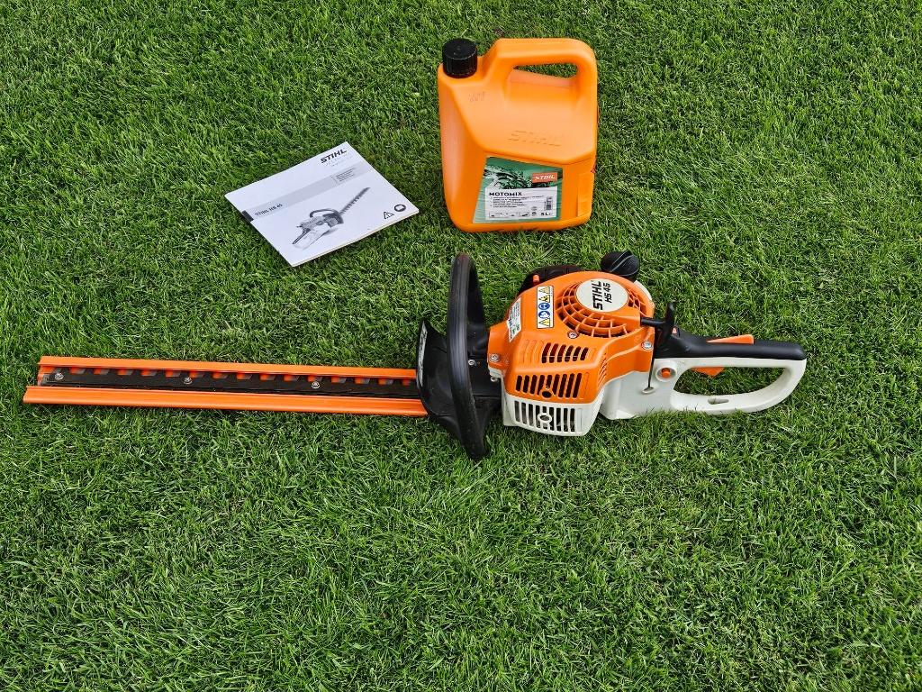 Stihl heggenschaar, Tuin en Terras, Ophalen, Zo goed als nieuw, Benzine, Stilh