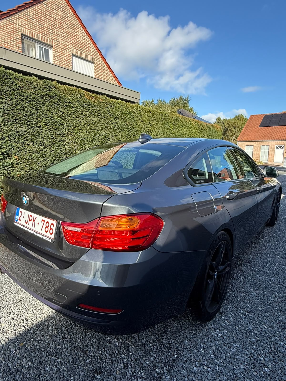 BMW 420i gran coupe SPORT, Auto's, Automaat, Achterwielaandrijving, 4 cilinders, Zwart