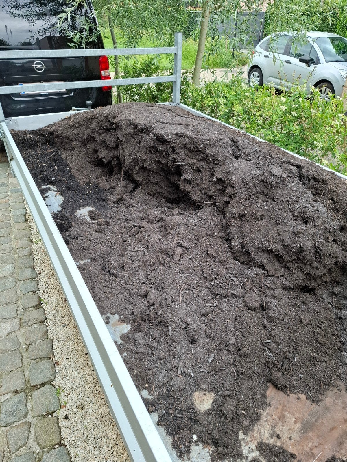 Compost gratis, Ophalen, Compost