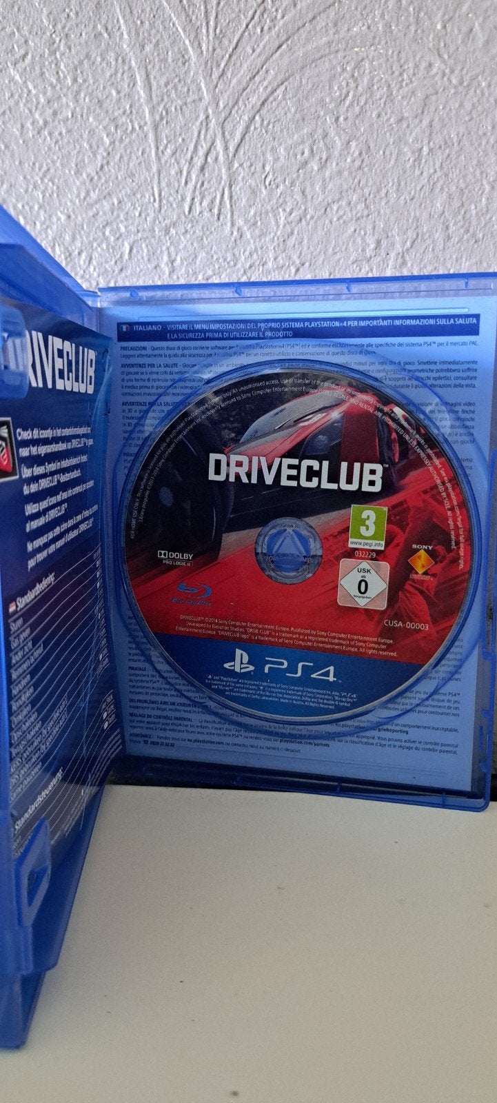 Driveclub, PS4, Games en Spelcomputers, Ophalen of Verzenden, Racen en Vliegen, Vanaf 3 jaar, Online