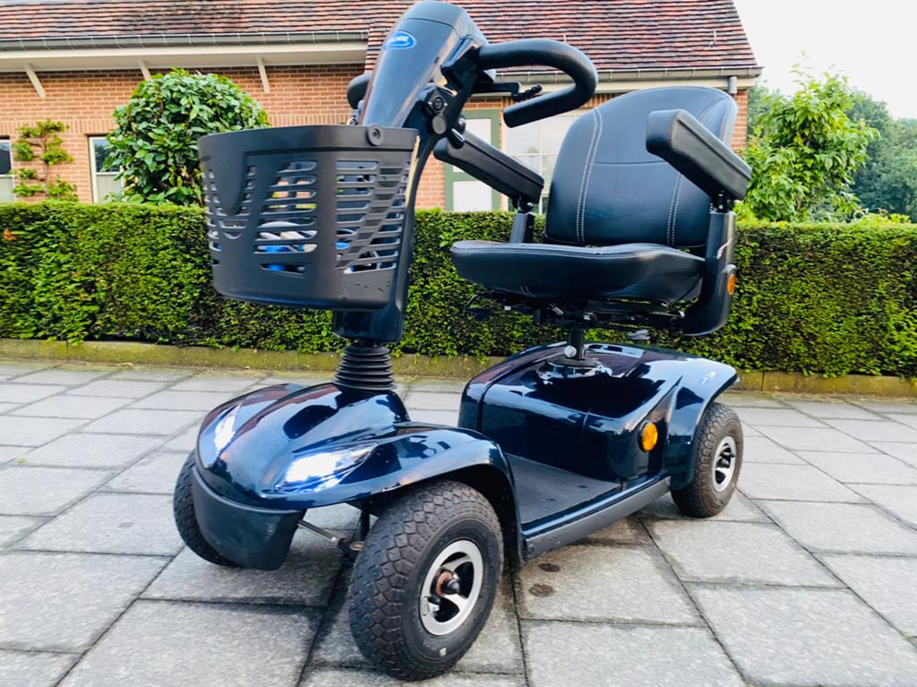 Scootmobiel Invacare LEO Demonteerbare Invalide Scooter, Ophalen of Verzenden, Inklapbaar, Zo goed als nieuw, Elektrische rolstoel